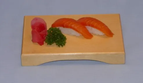 Salmon Tataki Sushi (2 Pcs)