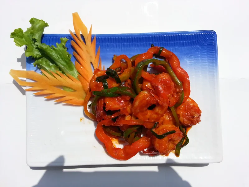 Chilli Prawns